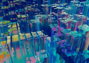 Abstract illustration for the AI Act’s impact on marketing communications.